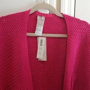 Chico's basket weave Josie wrap